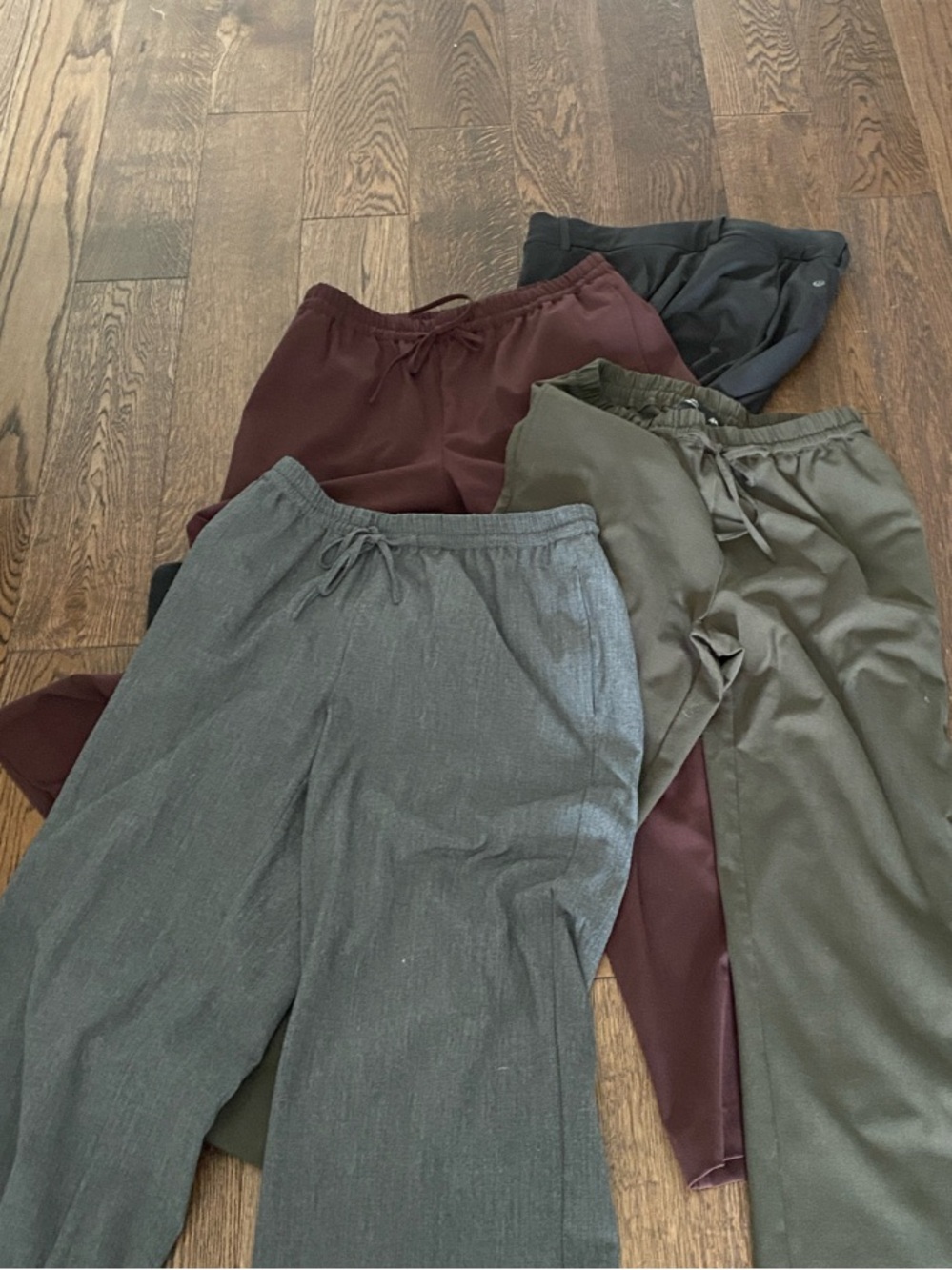 4/$25 Reitmans Women’s Wide-Leg Work Pants - Olive, Gray, Burgundy, Black